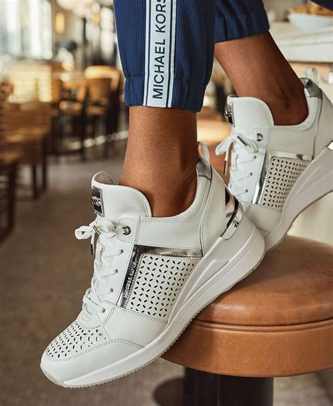 michael kors sneakers dames herman|michael kors sneakers at macy's.